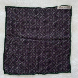 Brioni Italian Pocket Square/Scarf/Handkerchief